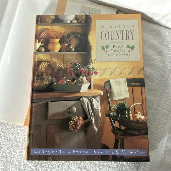 Vintage Glorious  Country Food Crafts Decorating DIY Hardcover Book - Picture 15 of 15
